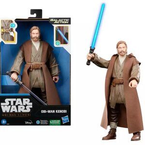 Star Wars Galactic Action Obi-Wan Kenobi Interactive Talking Electronic Figure